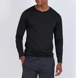 3-Pack: Men's Active Dry-Fit Long Sleeve Performance Shirt