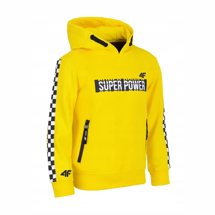 4F Super Power Yellow Hoodie 644