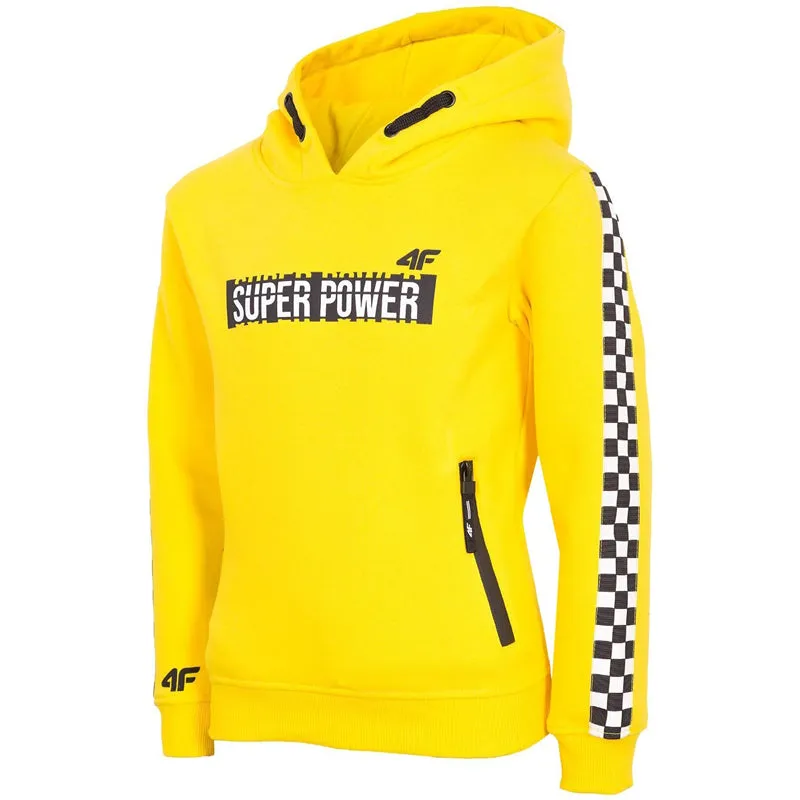 4F Super Power Yellow Hoodie 644