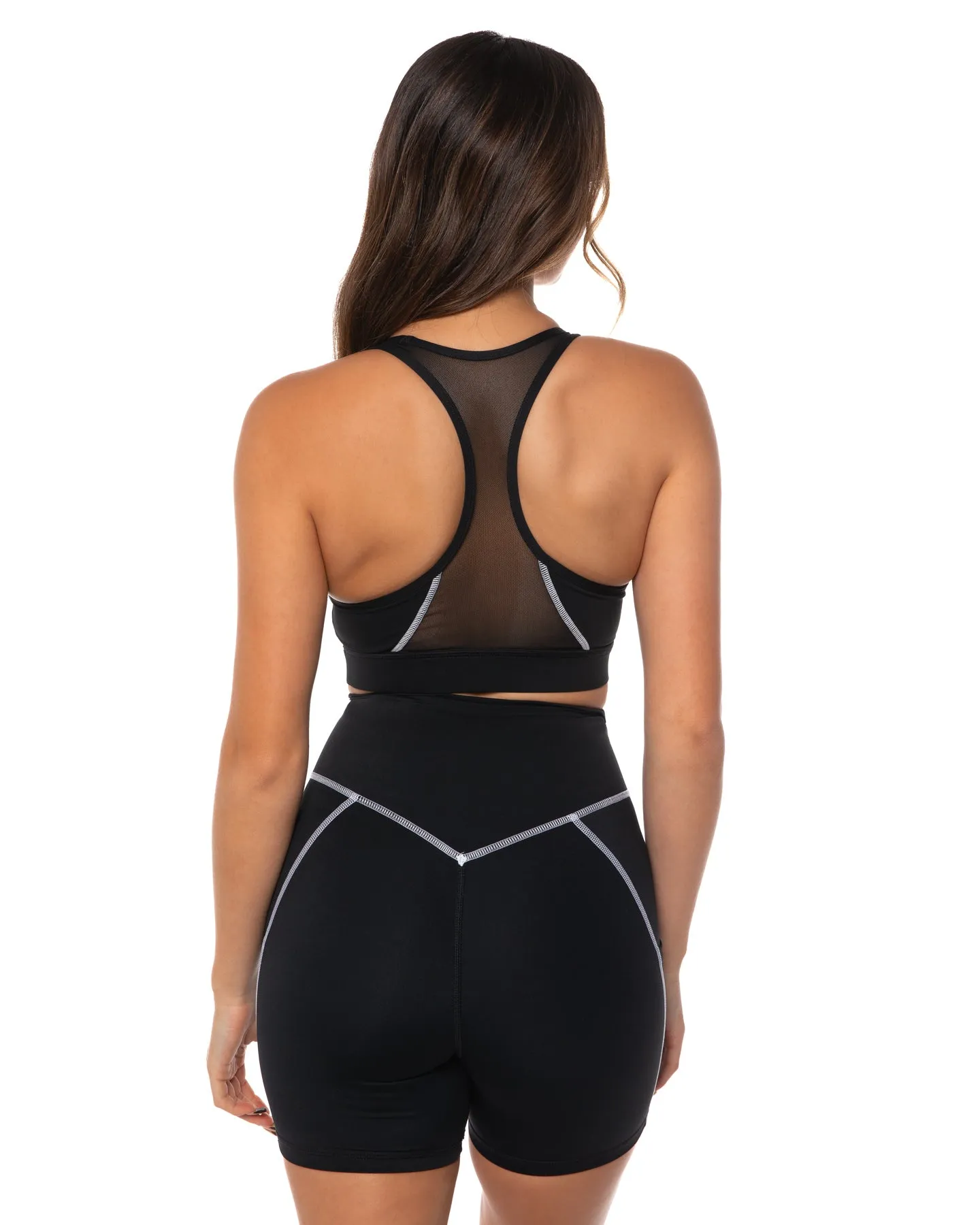 Activ Sports Bra - Black / White