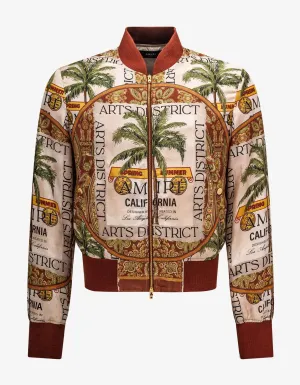 Amiri Rum Label Bomber Jacket