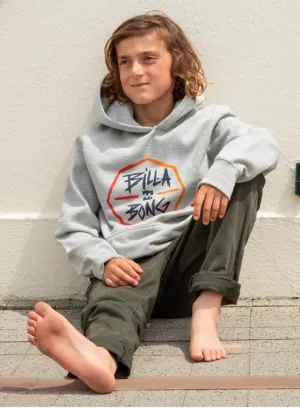 Billabong Boys Octo Boy Hoodie - Grey Heather