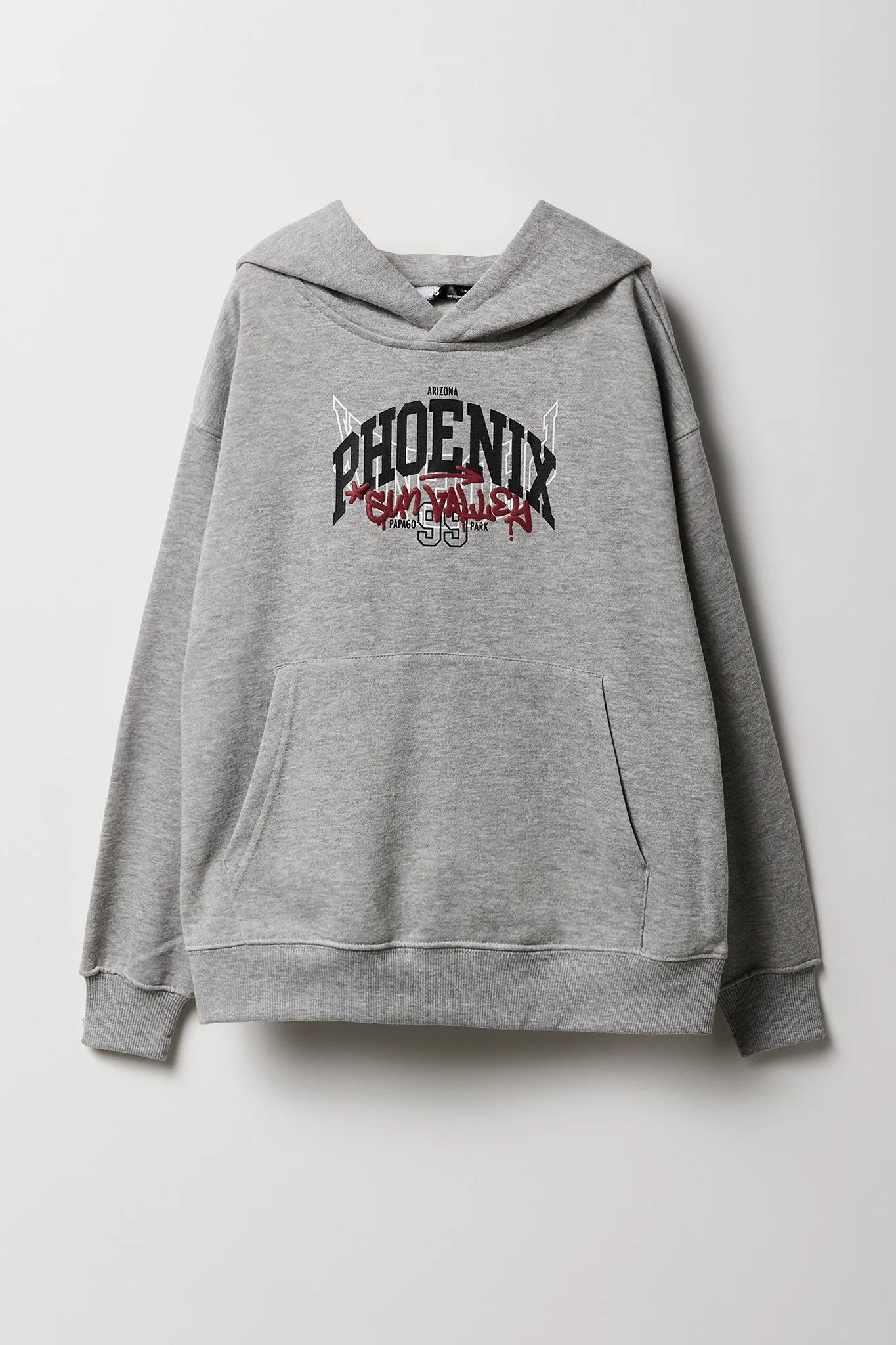 Boys City Graphic Fleece Hoodie