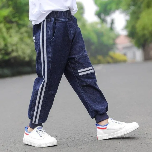 Boys Skinny Jeans Classic Pants