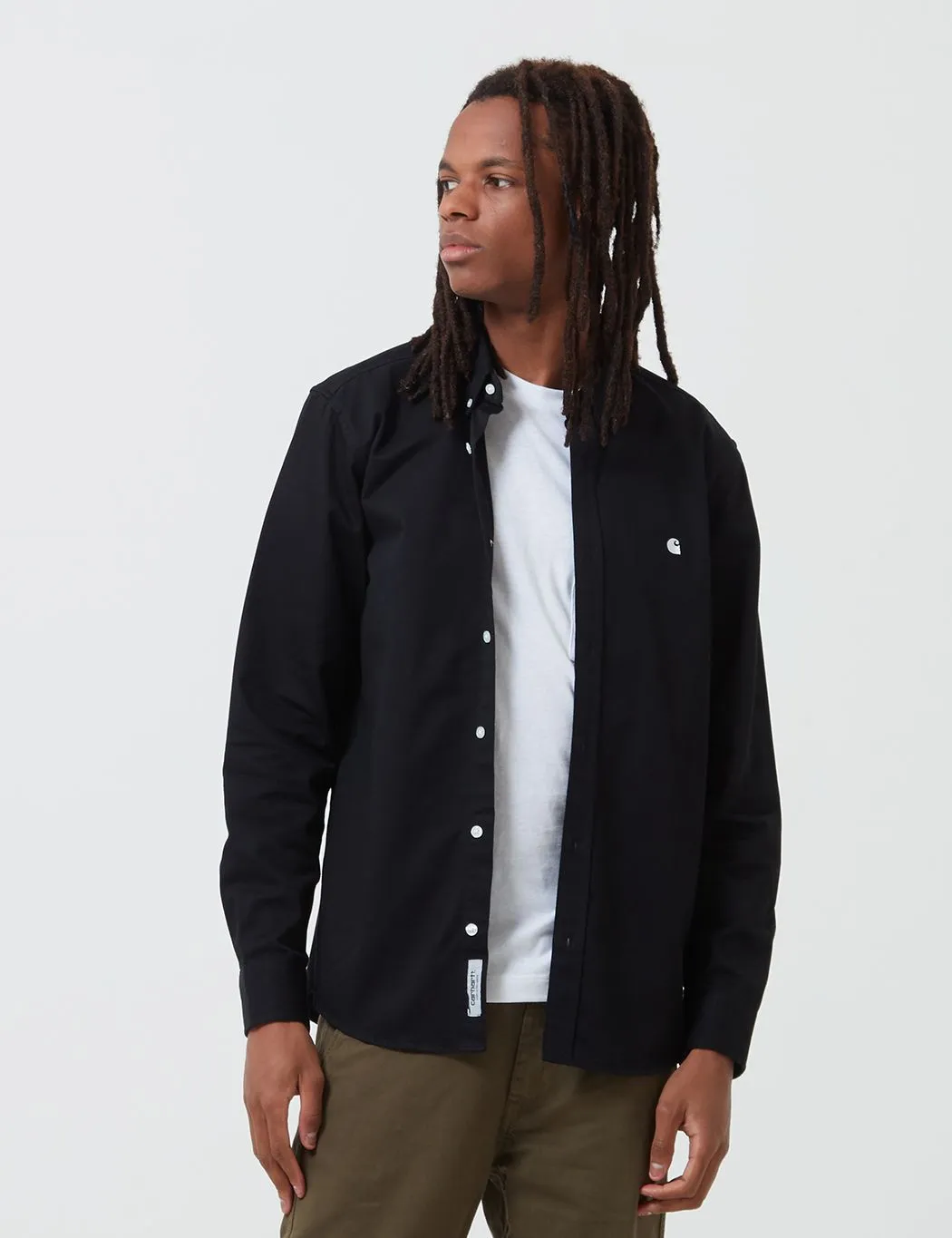 Carhartt-WIP Madison Shirt - Black/Wax