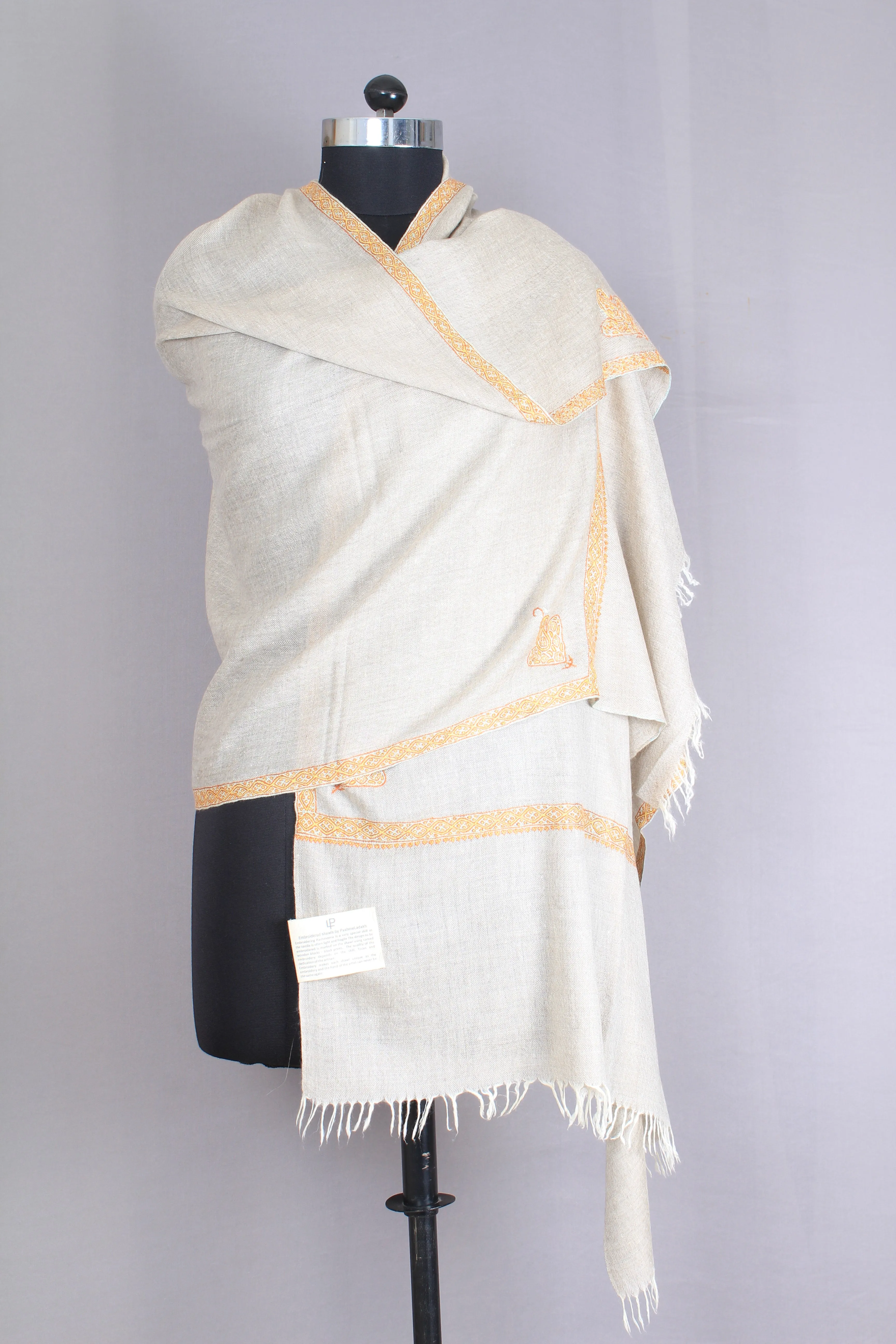 Cheryl Parchment Hashidar Pashmina Stole