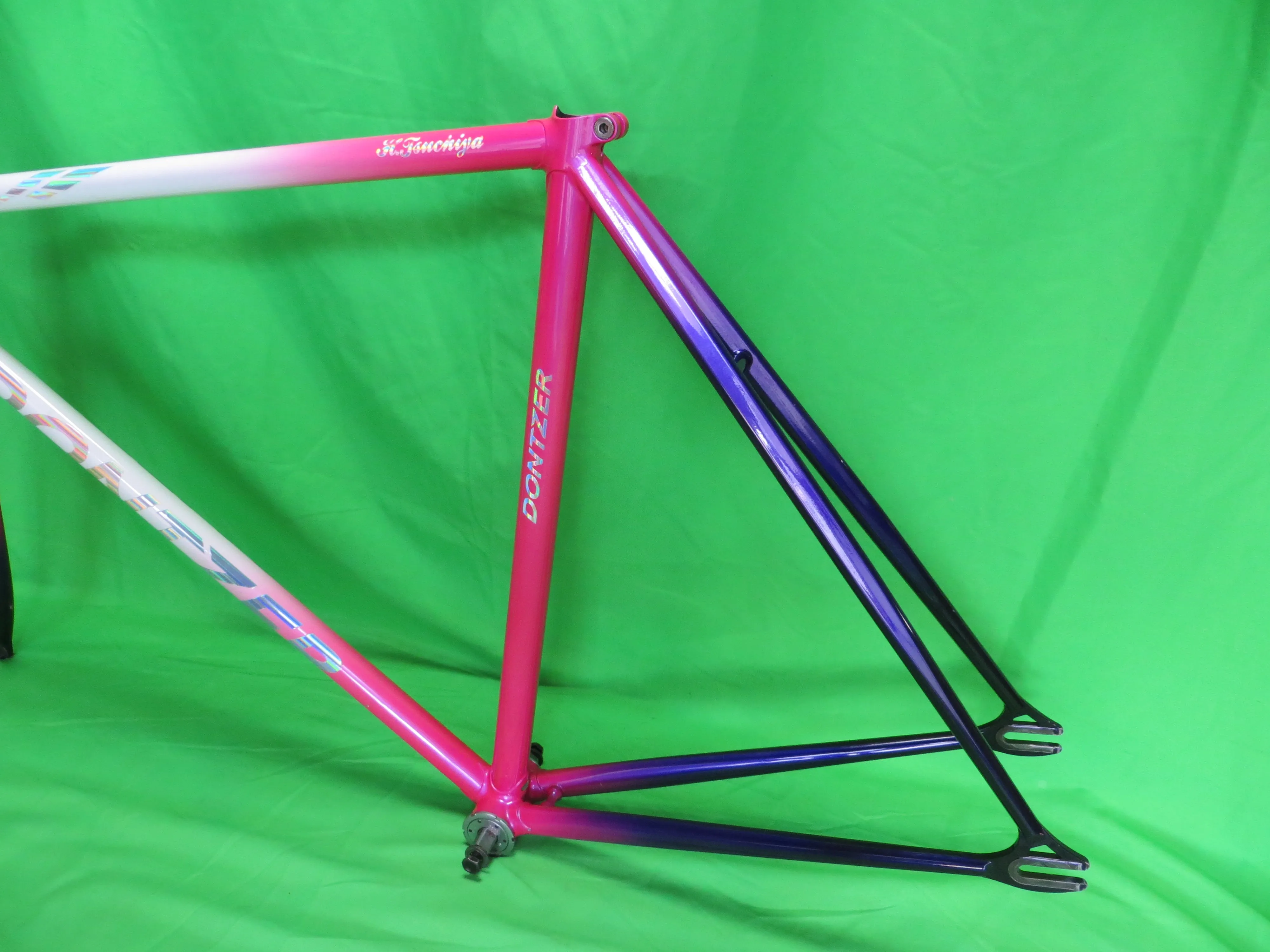 Dontzer Columbus Max Fork // White / Pink/ Purple Tricolor // 53.5cm