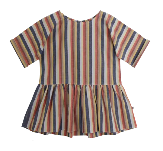 Duke & Duchesses Charlie Dress - Multi Stripe