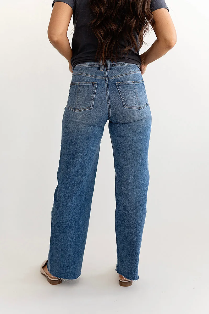 Ezra Wide Leg Jean