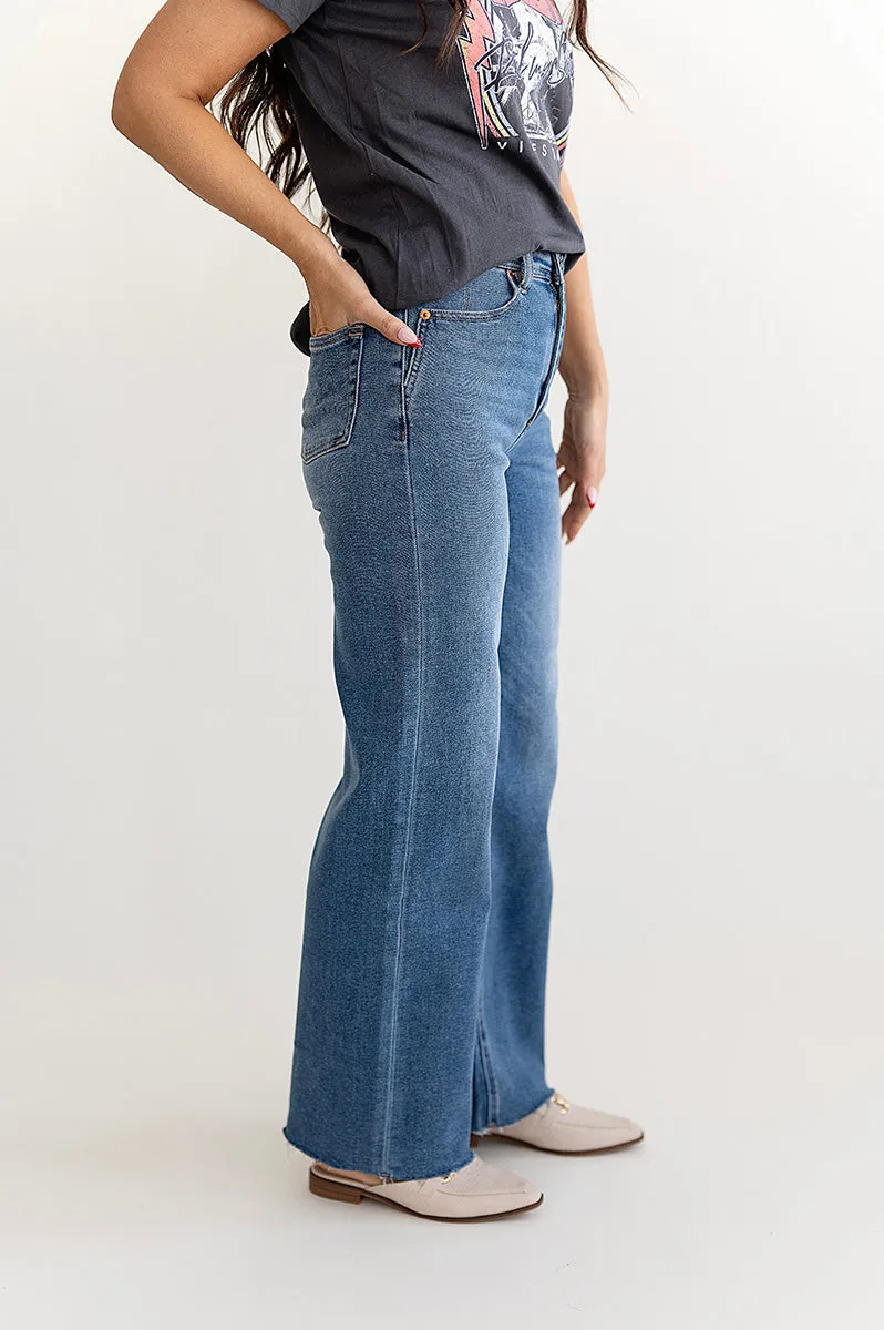 Ezra Wide Leg Jean