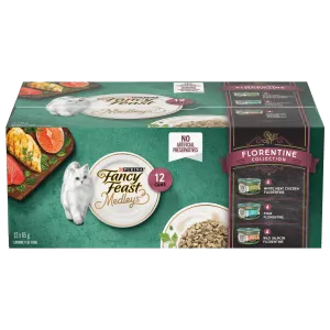 Fancy Feast Medleys Florentine Collection Canned Cat Food Variety Pack