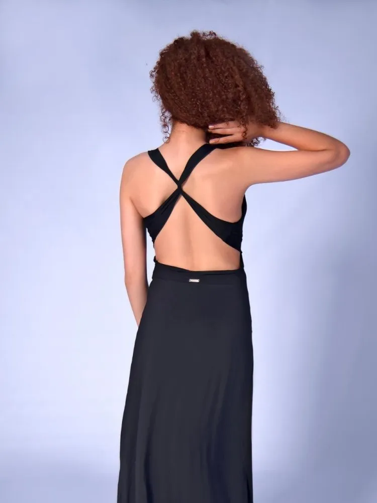 Floripa Dress - SOLID BLACK