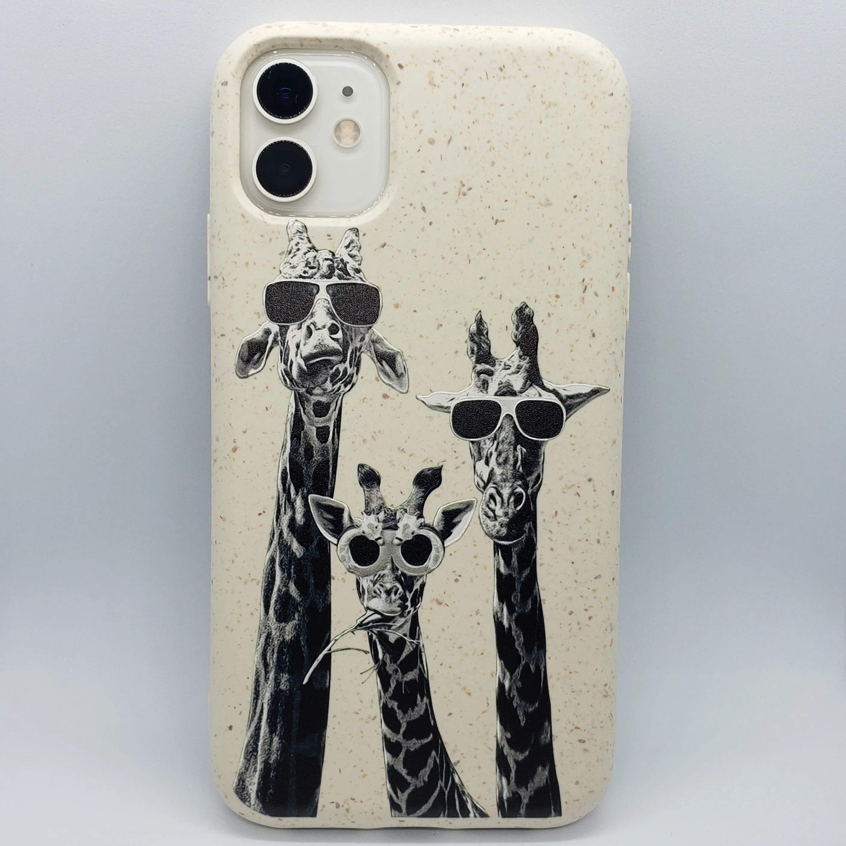 Giraffes Biodegradable Compostable iPhone Case