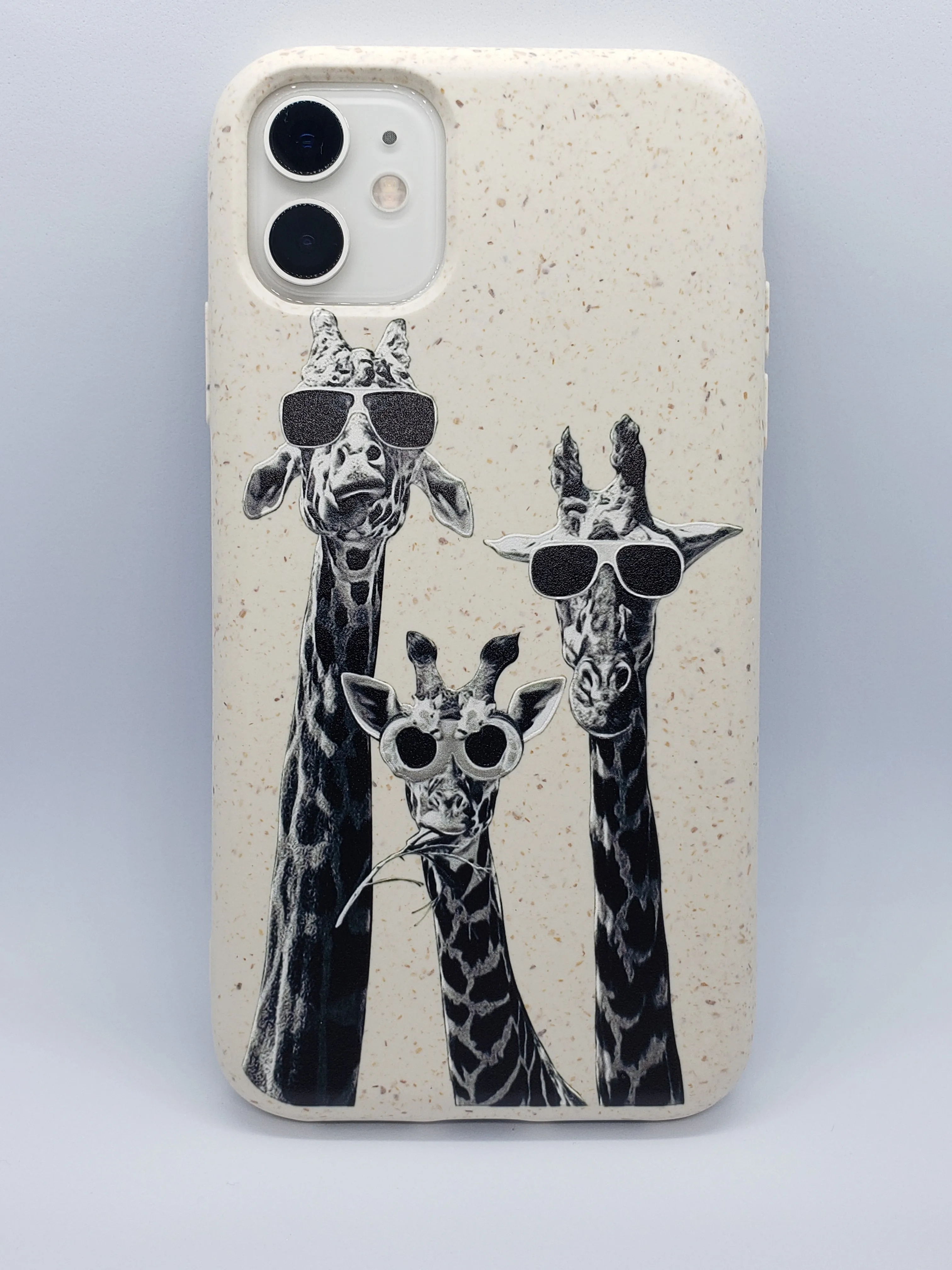 Giraffes Biodegradable Compostable iPhone Case