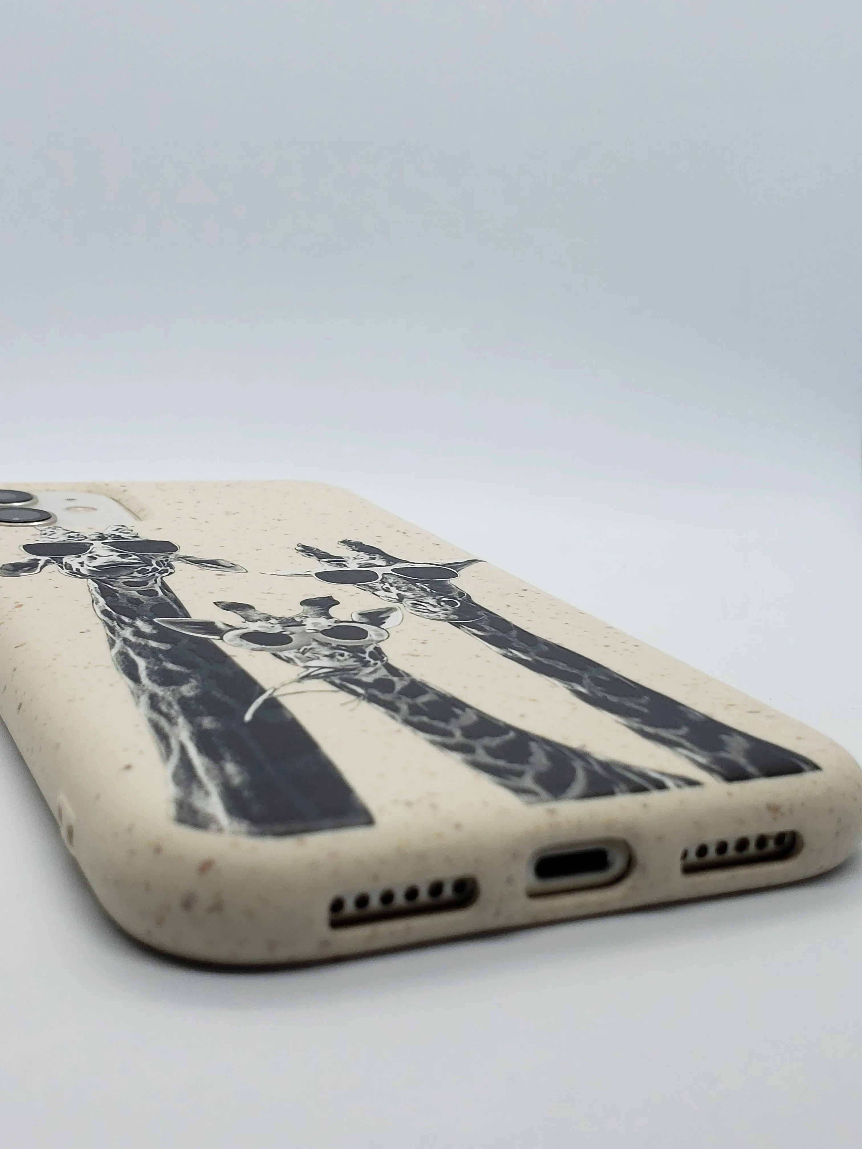 Giraffes Biodegradable Compostable iPhone Case