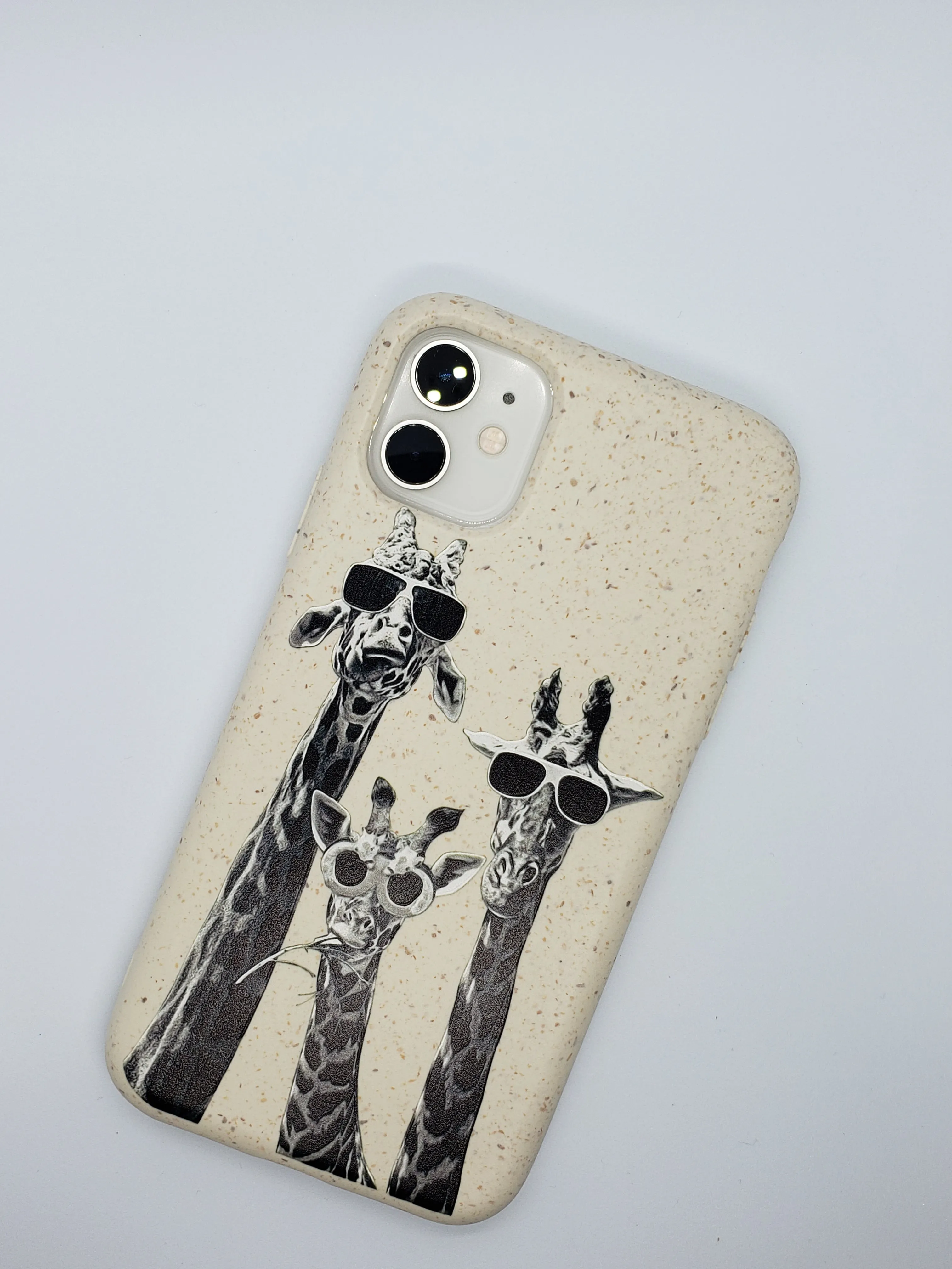 Giraffes Biodegradable Compostable iPhone Case