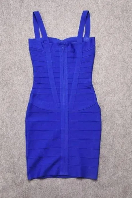 Heidi Bandage Mini Dress - Royal Blue