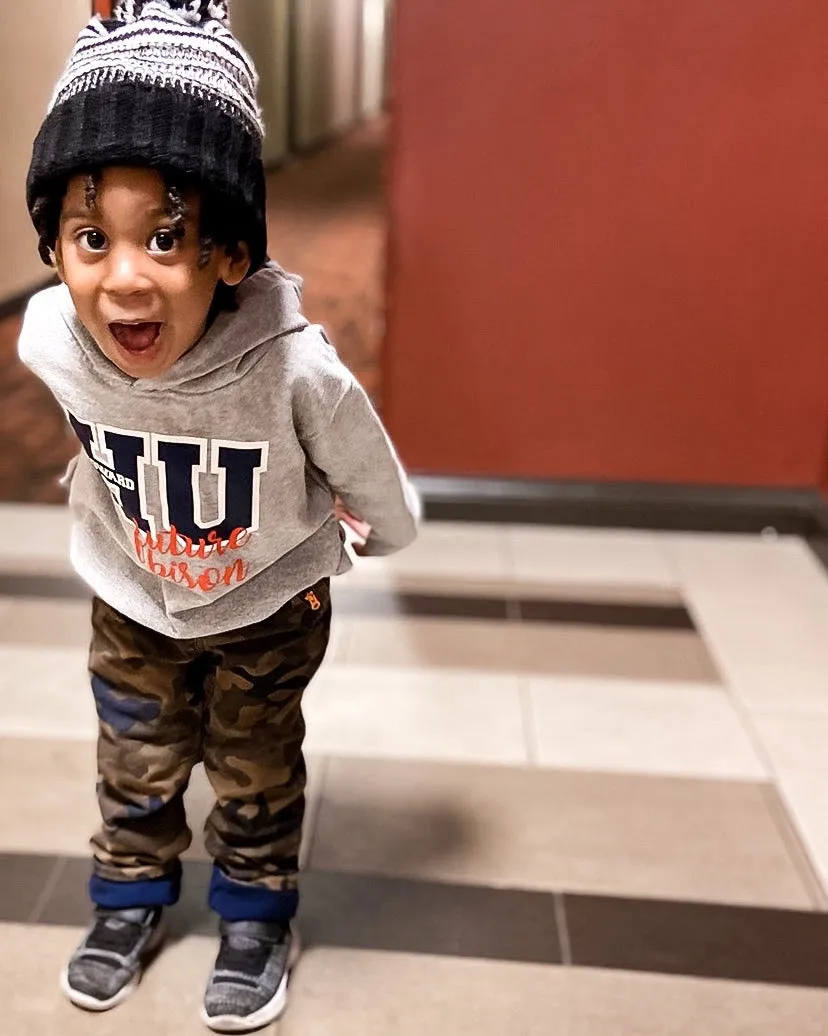 Howard University™ HU Future Bison Toddler Hoodie Sweatshirt