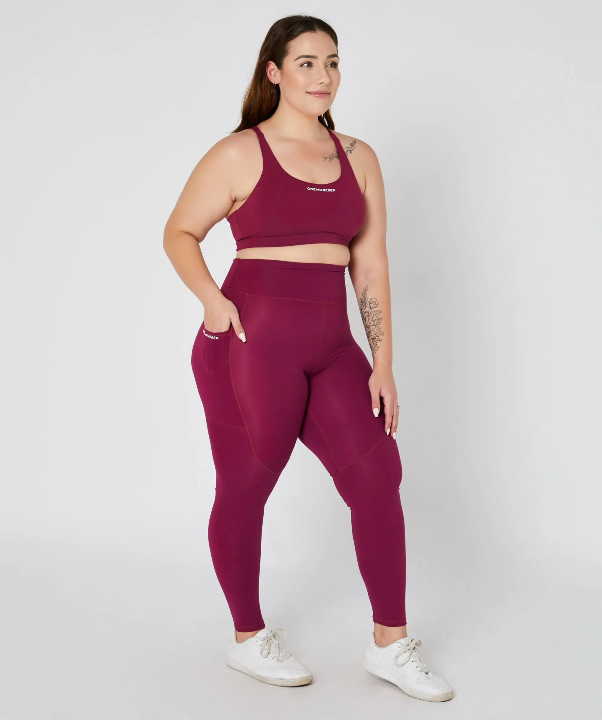 Hype Sports Bra Berry