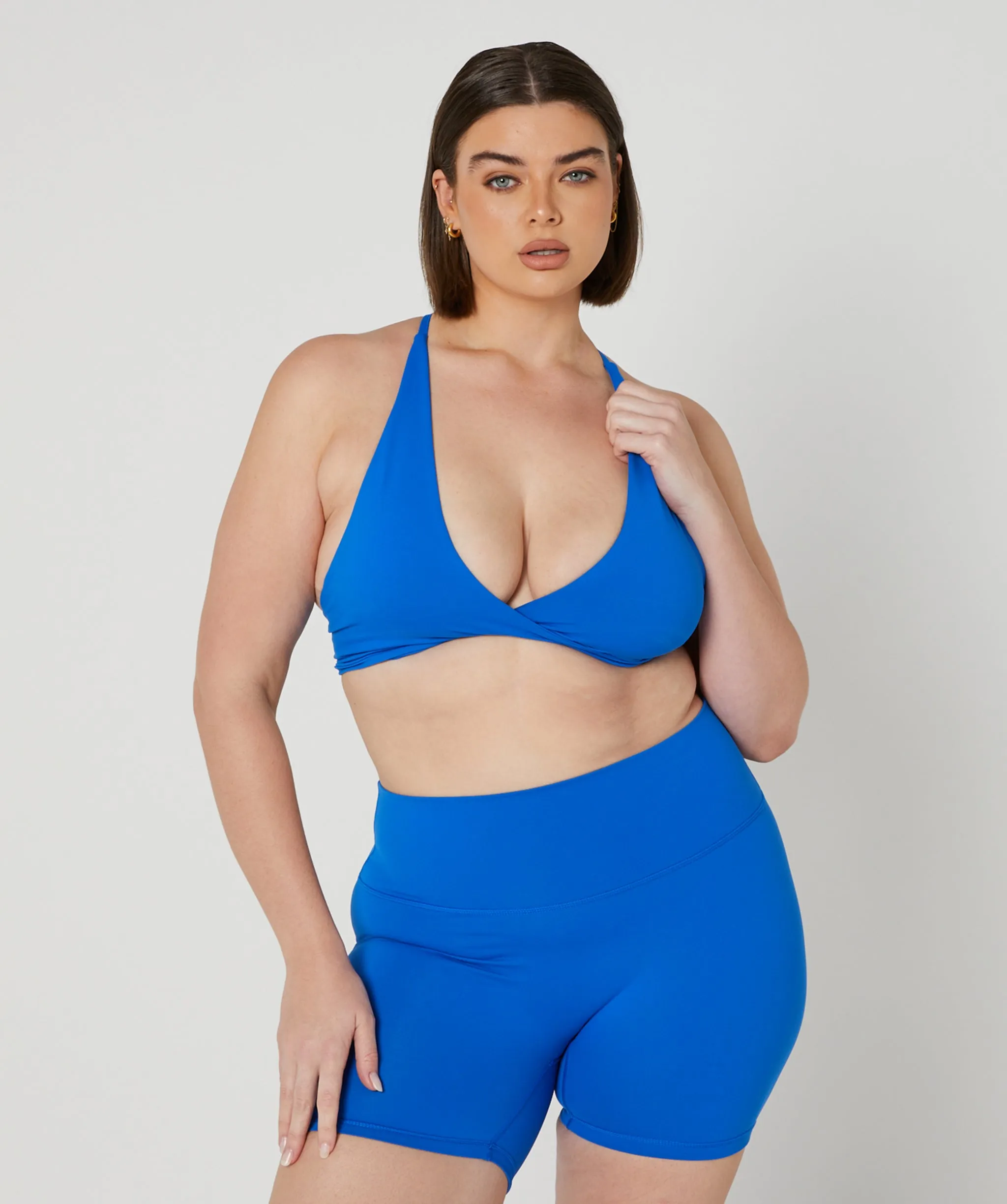 Infinity Bralette Electric Blue