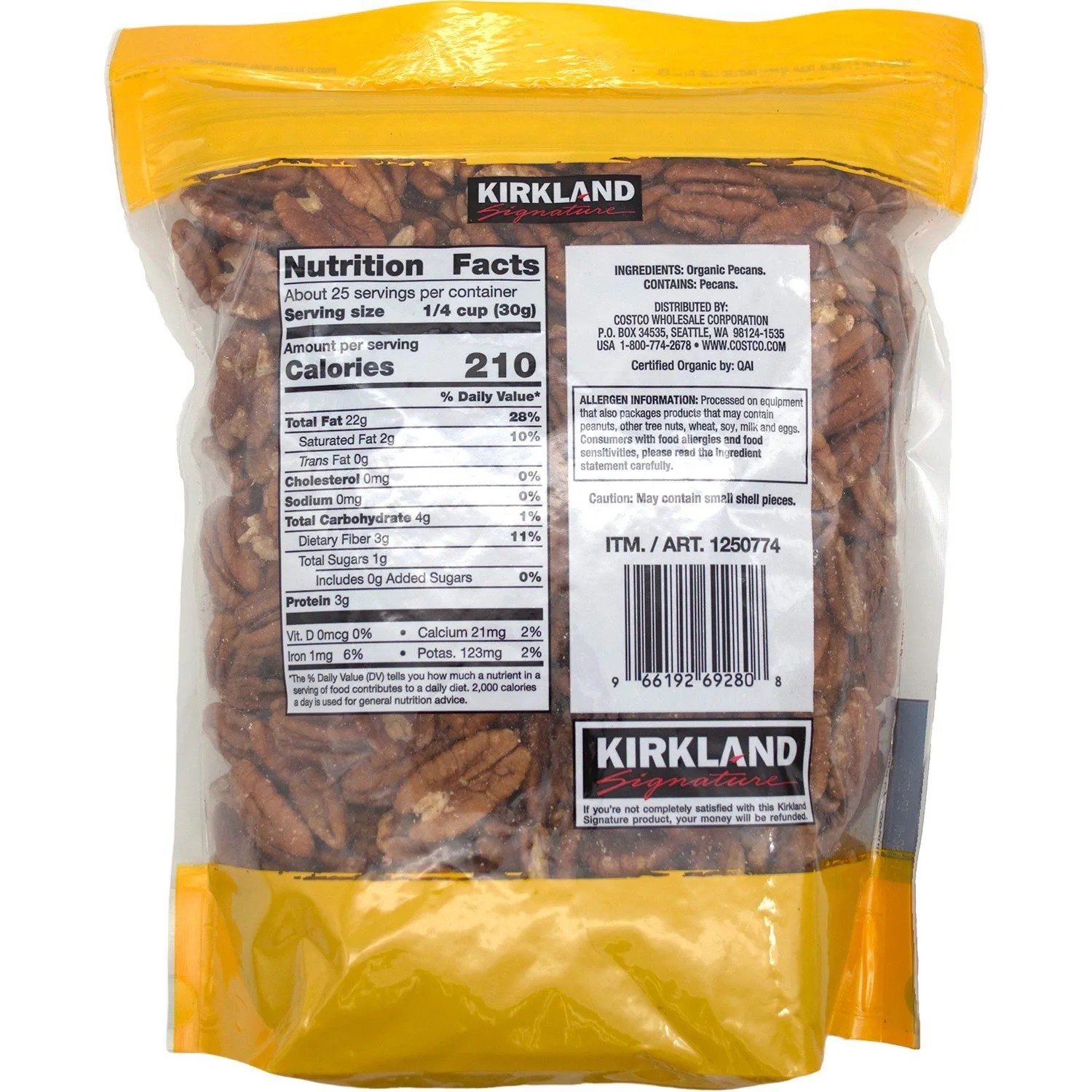 Kirkland Signature Pecan Halves