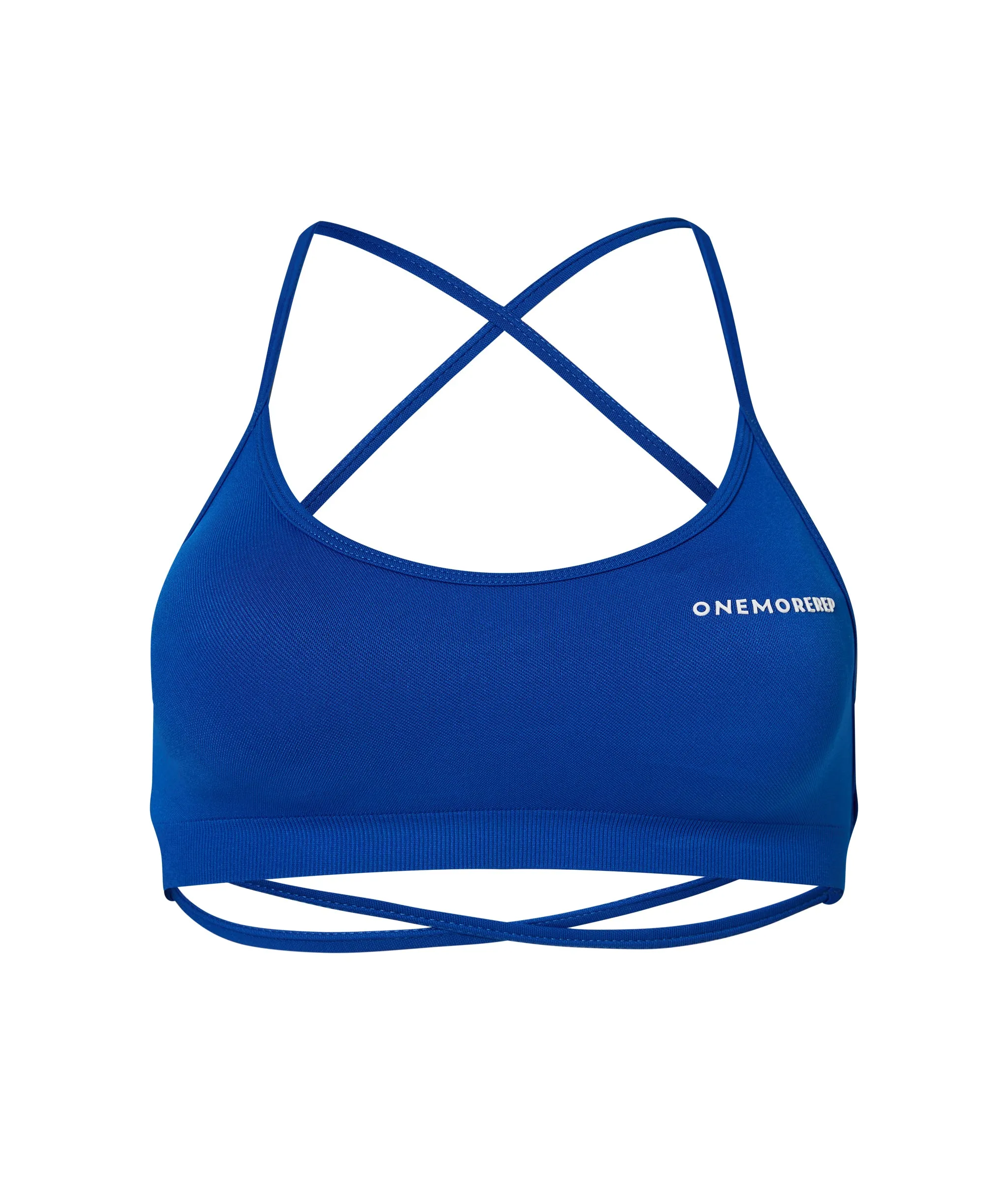 Luscious Seamless Strappy Bralette Electric Blue