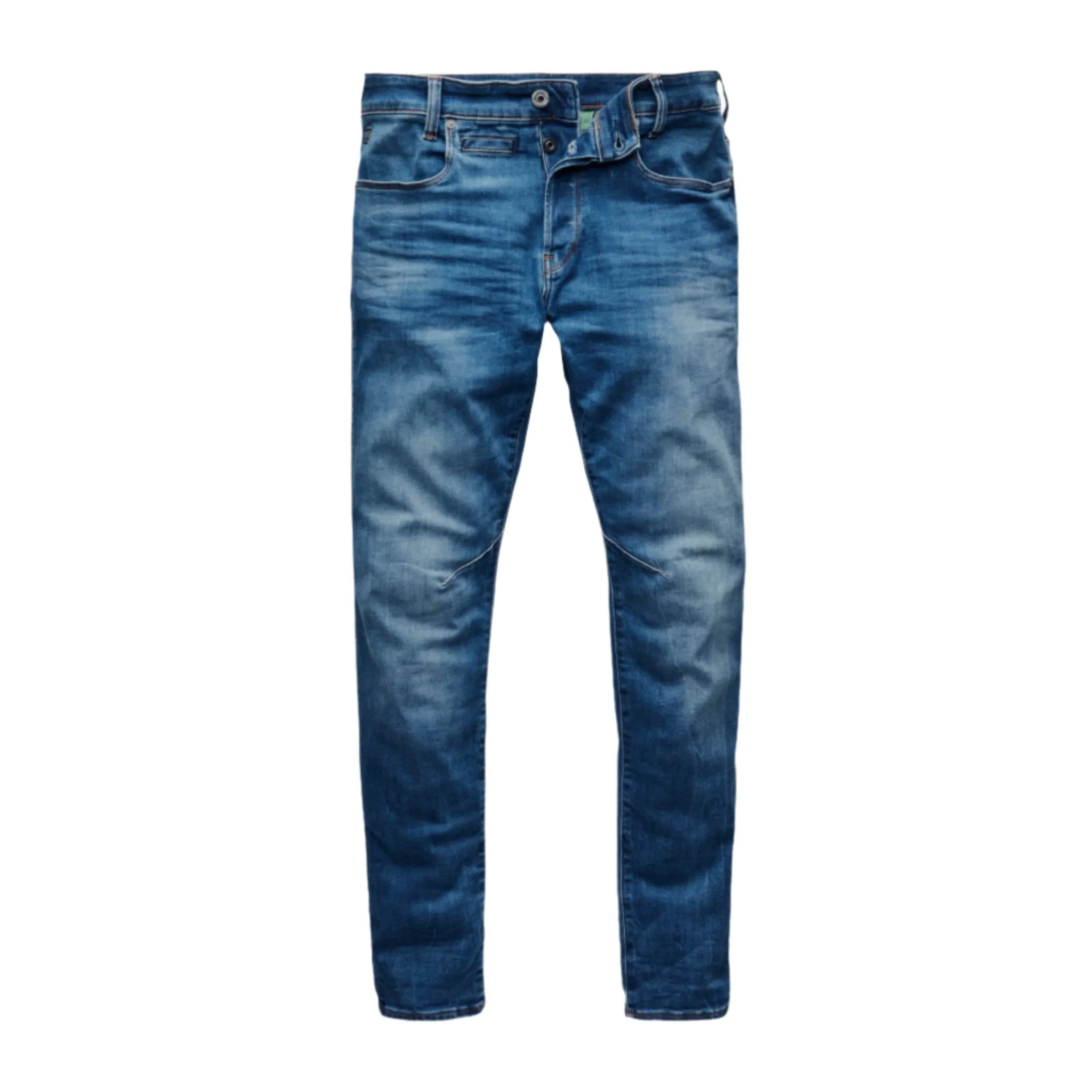 Medium Blue D-Staq 5-Pocket Slim Jeans