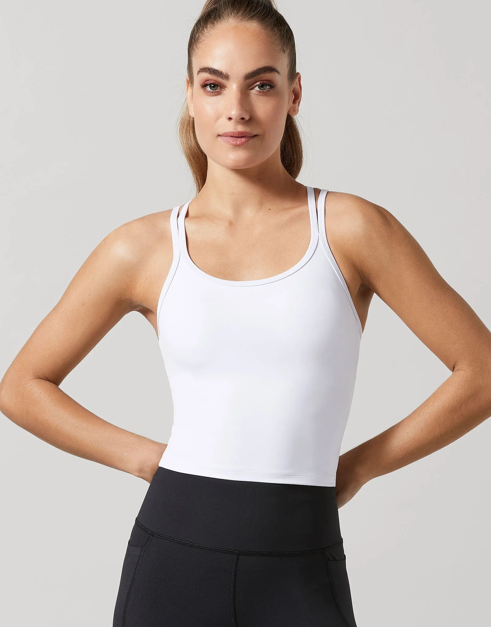 Monica Bra Top Bright White