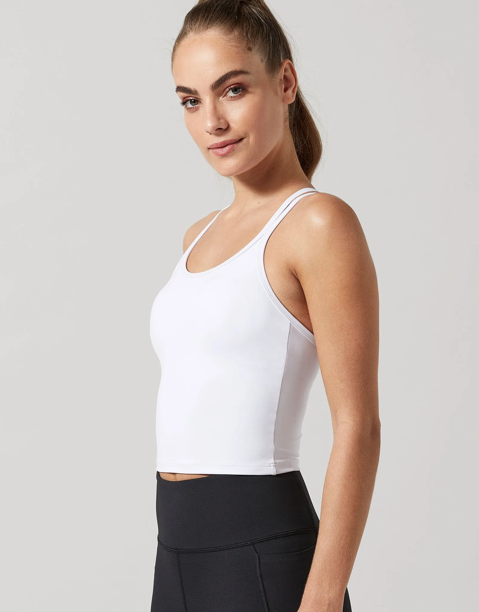 Monica Bra Top Bright White