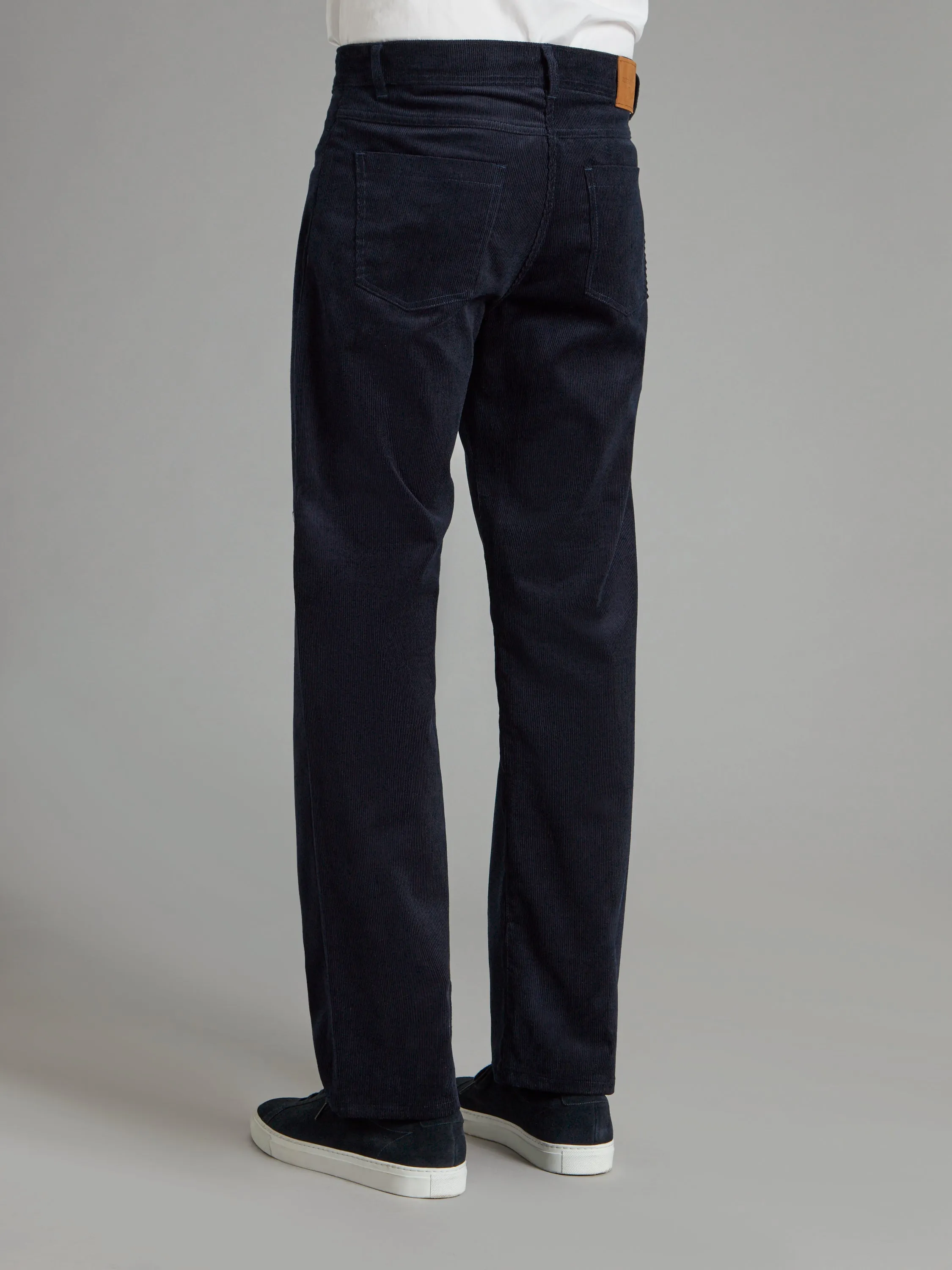 Needlecord Jeans - Navy