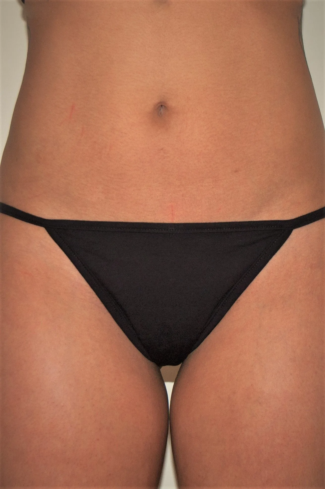 Onyx Cotton Thong Undies