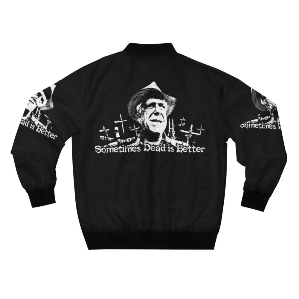 "Pet Sematary - Jud Crandall Bomber Jacket | Horror Movie Merchandise"