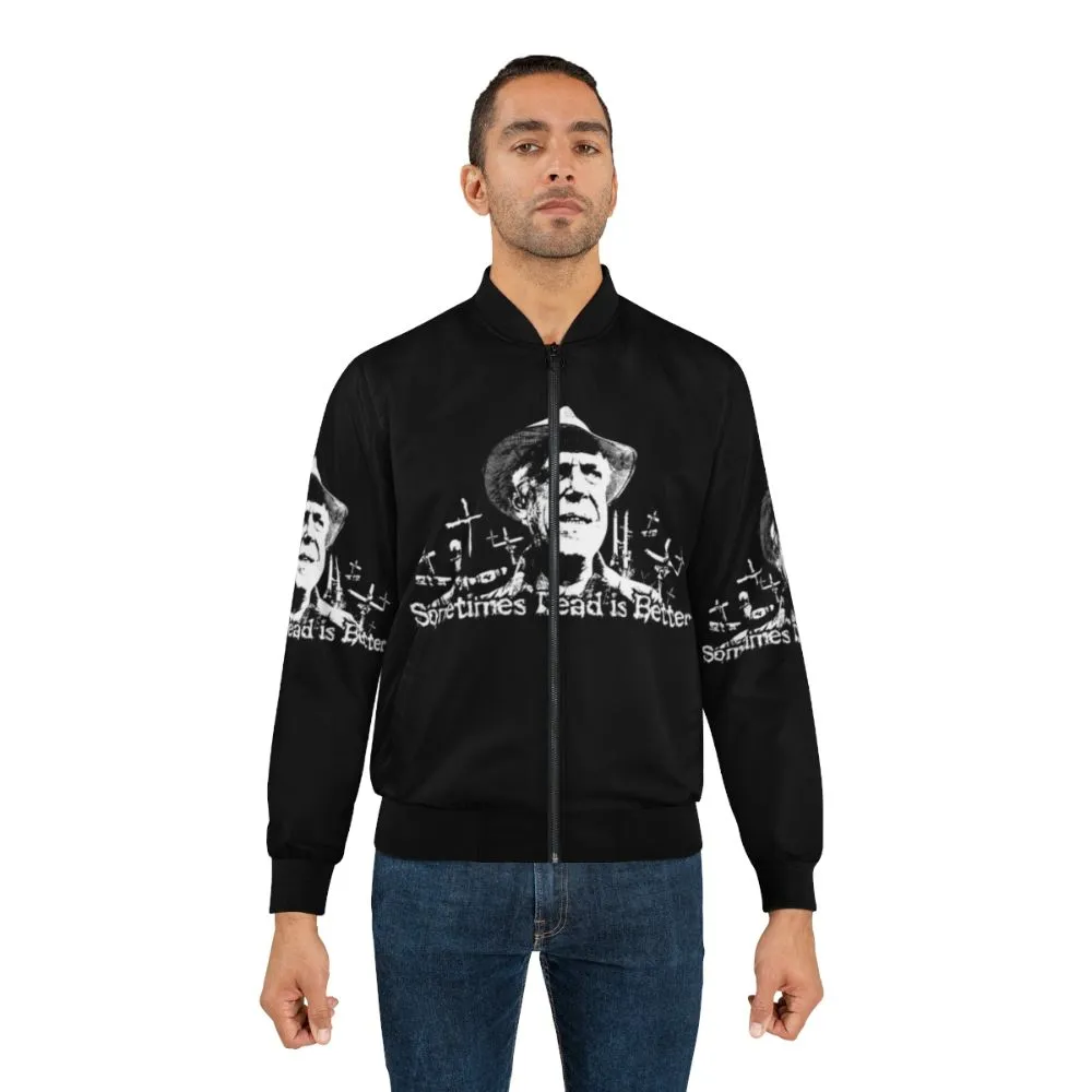 "Pet Sematary - Jud Crandall Bomber Jacket | Horror Movie Merchandise"