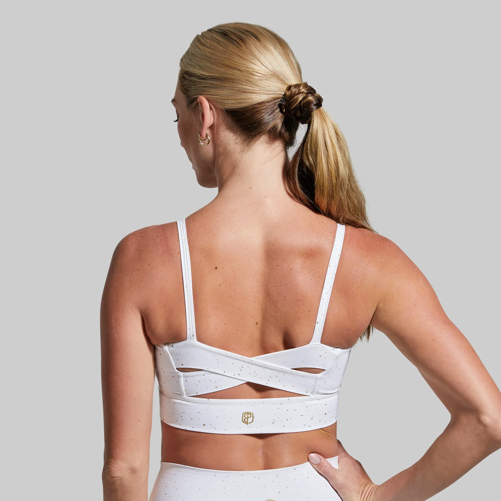 Radiance Sports Bra (White Gold)