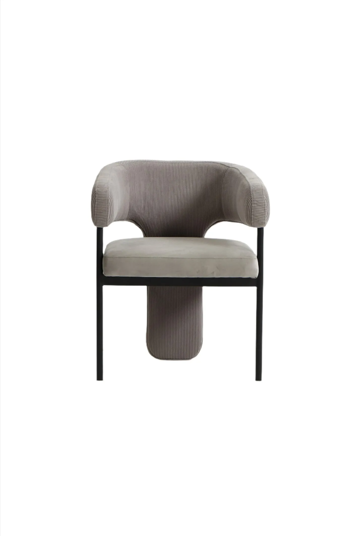 Sabrina Dining Armchair Chair in Gray