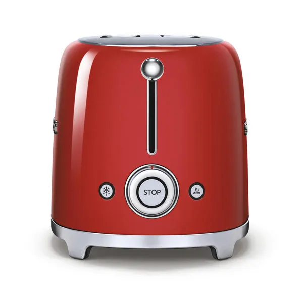 Smeg 2-Slice Toaster - Red