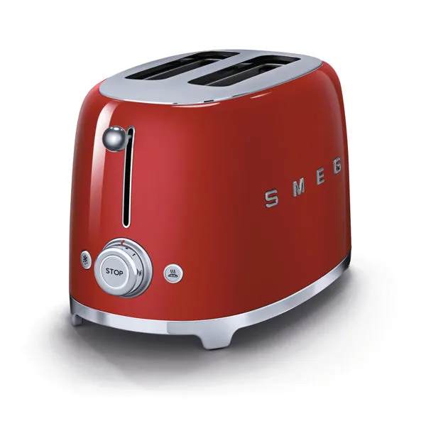 Smeg 2-Slice Toaster - Red