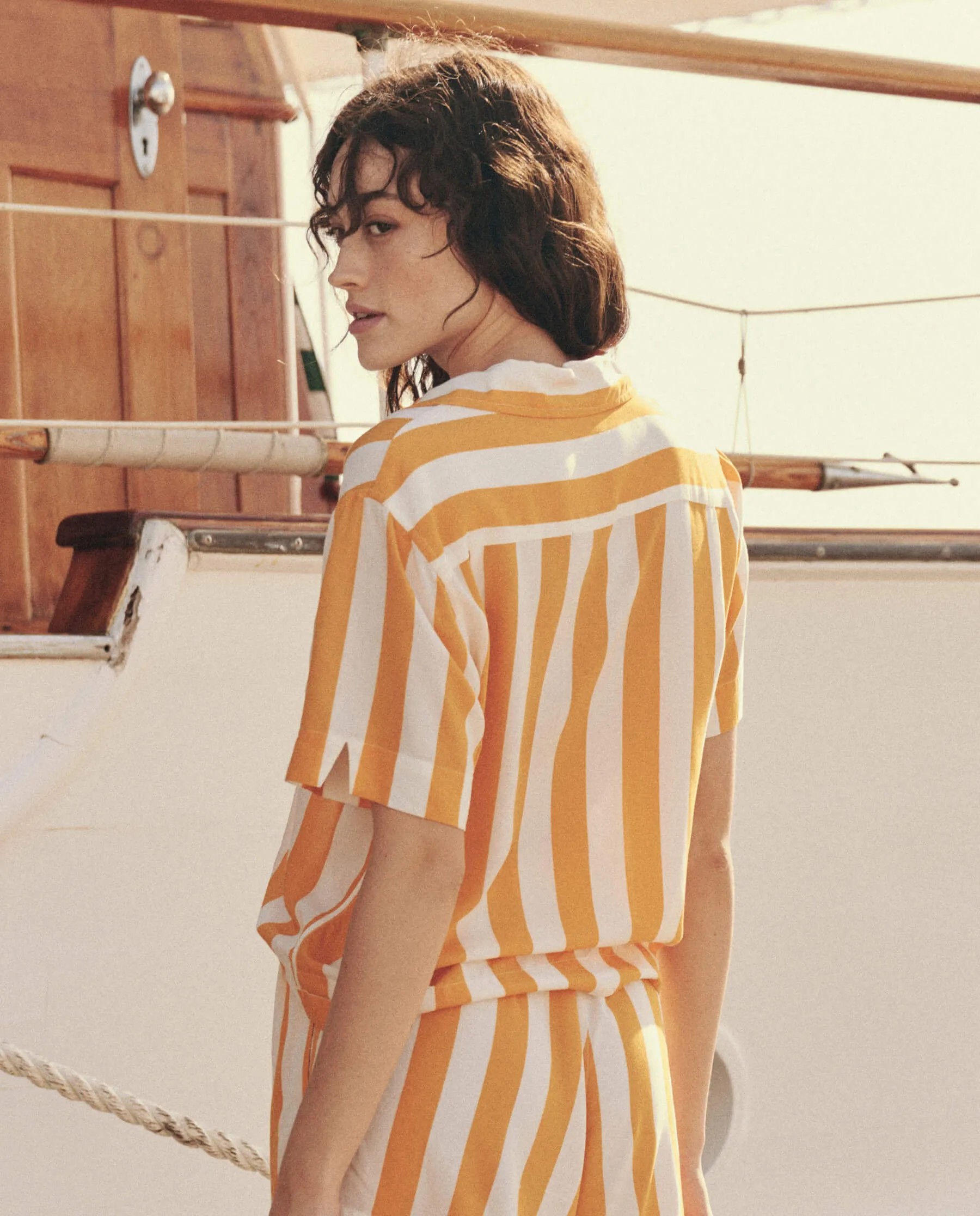 The Bowling Shirt. -- Mango Stripe