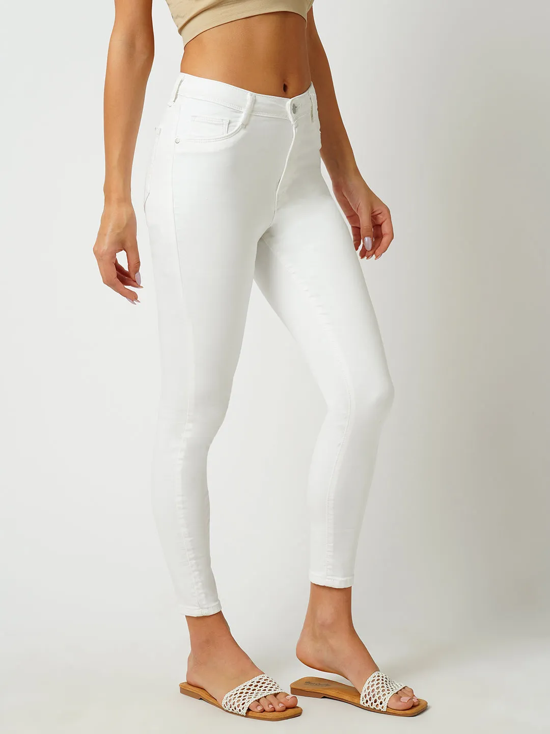 Women High-Rise Skinny Fit Jeans