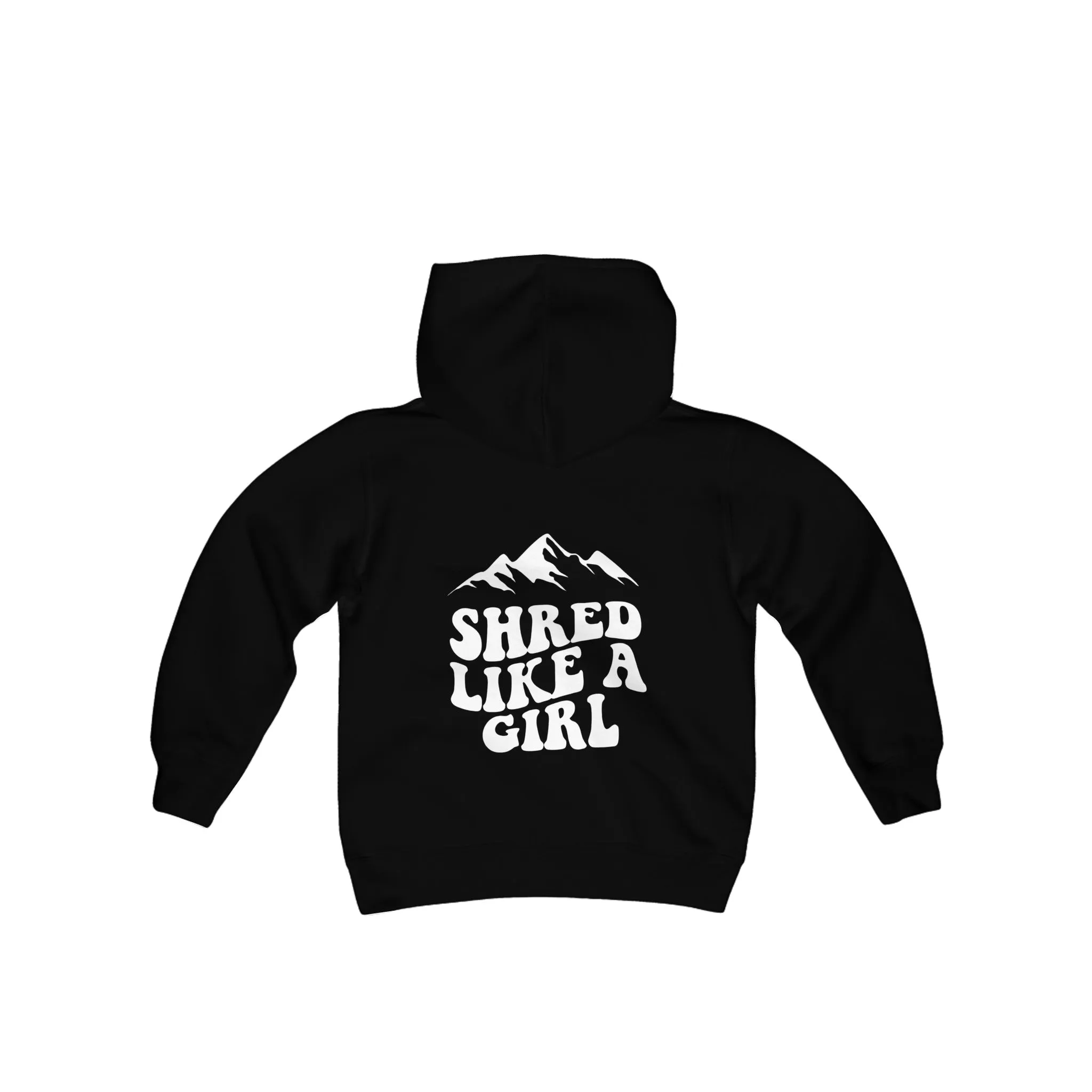 YOUTH SHRED LIKE A GIRL HOODIE