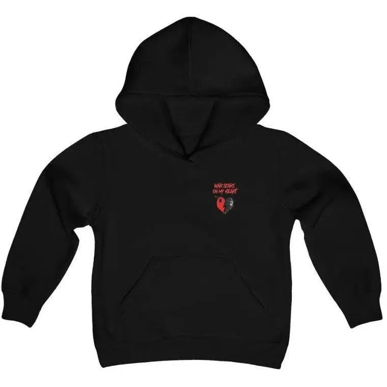 YOUTH WAR SCAR-Hooded Sweatshirt