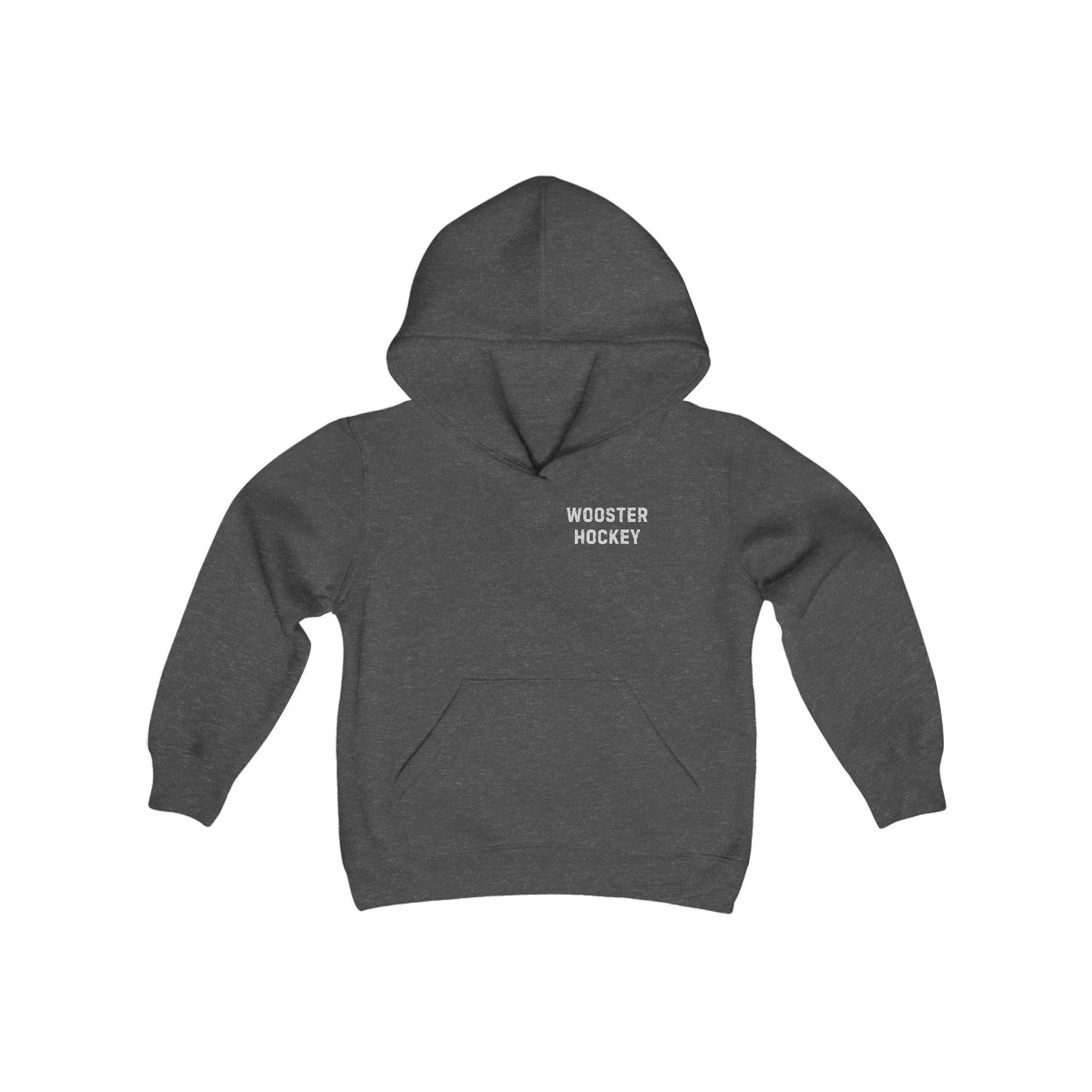 Youth Wooster Hockey Flag Heavy Blend Hooded Sweatshirt